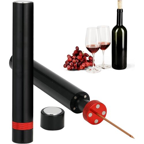 Tire Bouchon, Tire-Bouchon À Pression D'air 7s Cork Pops Out, Protecteur Portable Ouvre Bouteille Vin Rouge Outils Avec Pompe À Air, Pour Maison Restaurant Cadeau Et Sommelier Amateurs De Vin Noelcab