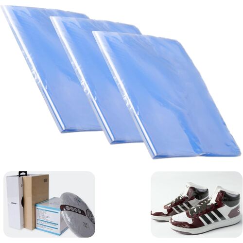 Kalanka-100 Pièces Film Thermorétractable 28x40 Cm Emballage Savon Imperméables Transparents Sac Thermorétractable Pour Emballage Cadeau Et Artisanat Bricolage