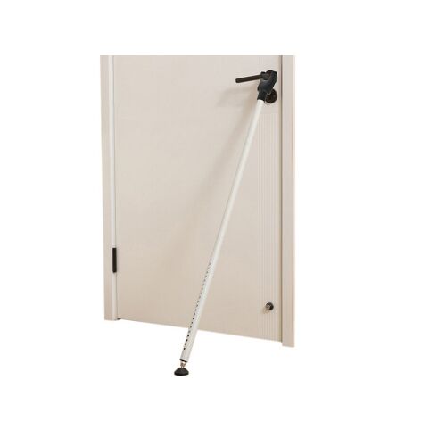 Barre De Sécurité Réglable Pour Portes Et Fenêtres Coulissantes - Blanche