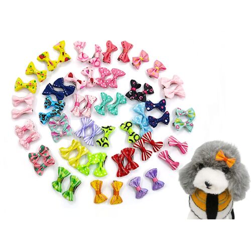 Lot De 60 N?Uds Pour Poils D'animaux Avec Pinces, Pour Le Toilettage Et La Décoration