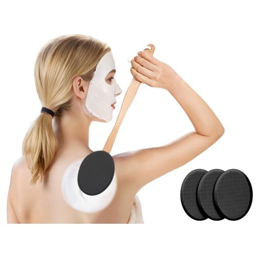 Applicateur De Lotion Pour Le Dos Avec 4 Coussinets De Rechange Pour Crème Solaire