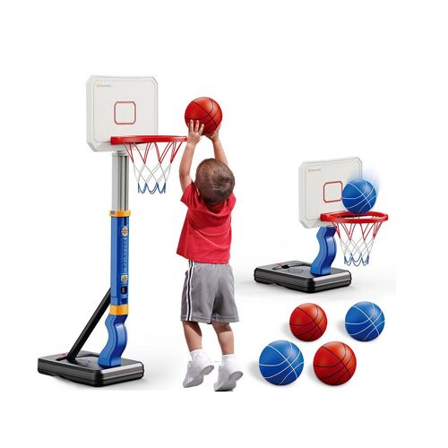 Panier De Basket Portable Et Réglable Pour Enfants, Idéal Pour Jouer À L'intérieur Et À L'extérieur.