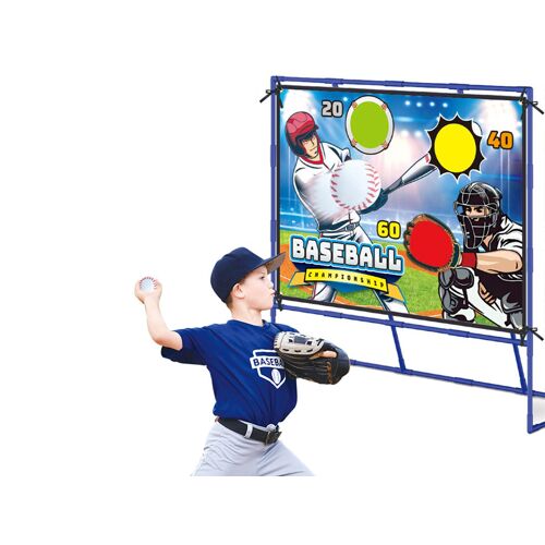 Jeu De Lancer De Balles De Baseball : Cible Pour S'entraîner Et S'amuser.