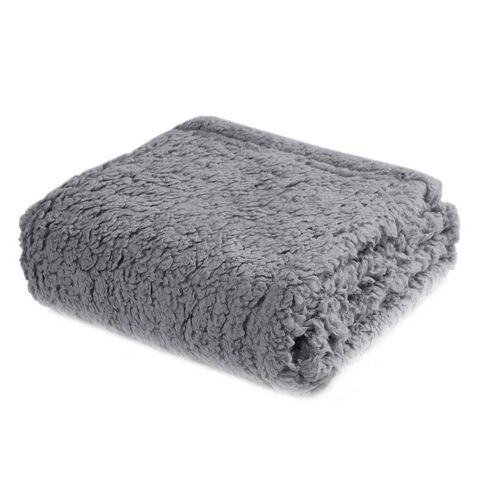 Couverture Lavable Pour Animaux De Compagnie 80x60cm Grise Pour Chiens Et Chats