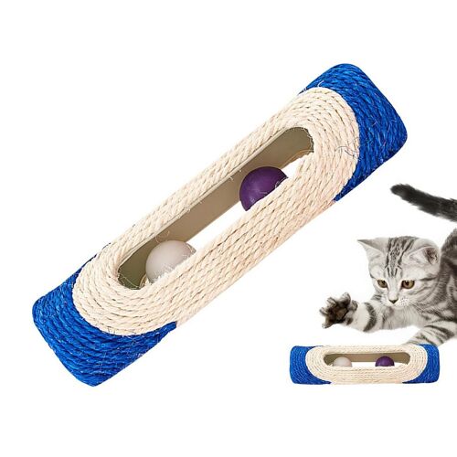 Arbre À Chat En Sisal Avec Balles Sonores Pour Jouer