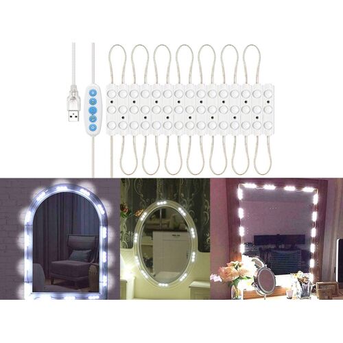 Bande Lumineuse Led À 5 Niveaux De Luminosité Pour Le Maquillage Et Le Dressing
