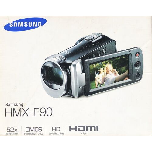Camescope Samsung HMX - F90 zoom X52 avec 2 batteries
