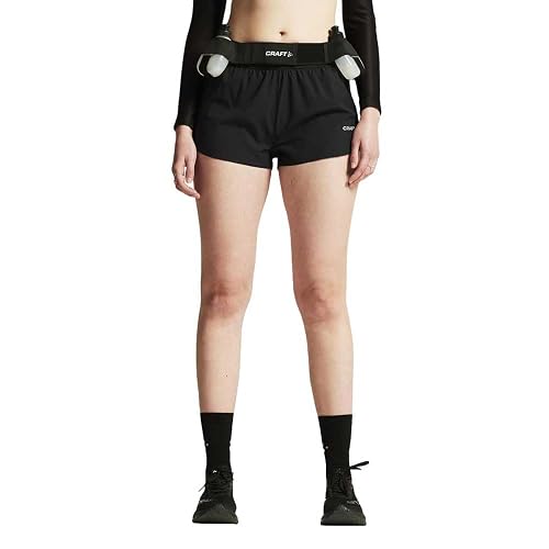 Craft - Women's Adv Essence 2 Shorts 2 - Short De Running Taille M, Noir