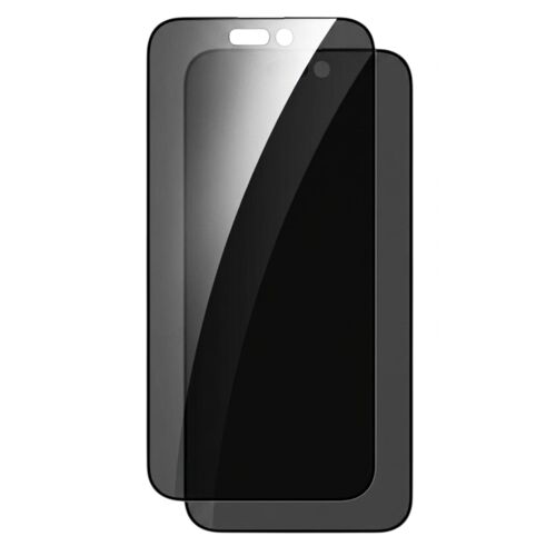 Lot de 2 Verre Trempé pour iPhone 14 Pro Anti-espion 3mk Noir transparent