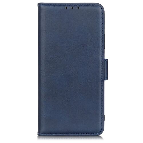 Étui pour Xiaomi 17T Effet Cuir Vintage avec Rangement Cartes et Support Vidéo Bleu nuit