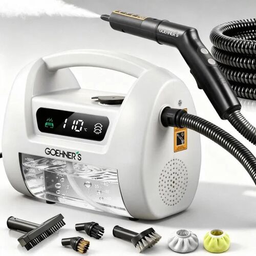 Nettoyeur Vapeur Haute Pression Portable 110¿/3,5Bar - Chauffage Rapide 30s, 3 Niveaux pour Maison, Carrelage, Cuisine, Salle de¿.