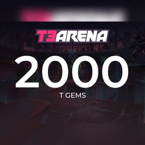 T3 Arena - 2000 T Gems Direct Top-Up - GLOBAL