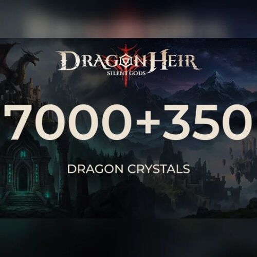 Dragonheir: Silent Gods - 7000 +350 Dragon Crystal Direct Top-Up - GLOBAL