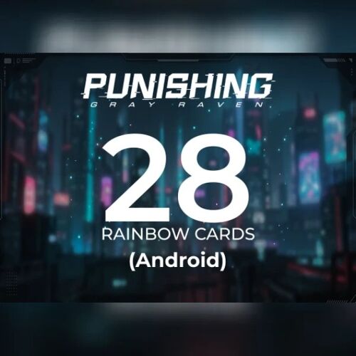 Punishing Gray Raven - 28 Rainbow Cards (Android) Direct Top-Up - GLOBAL