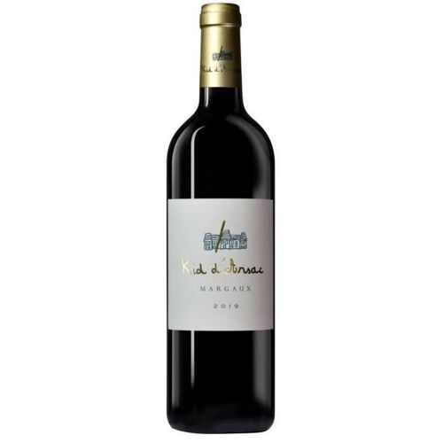 Vin Rouge Kid D¿Arsac Bordeaux Aop Margaux 2019 75 Cl