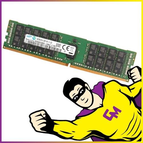 16Go RAM DDR4 PC4-21300R M393A2G40EB1-CPB0Q DIMM Mémoire Serveur ECC REG MonsieurCyberman