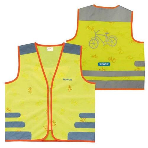 Wowow Gilet Réfléchissant Enfant Nutty Homme Jaune Fluo