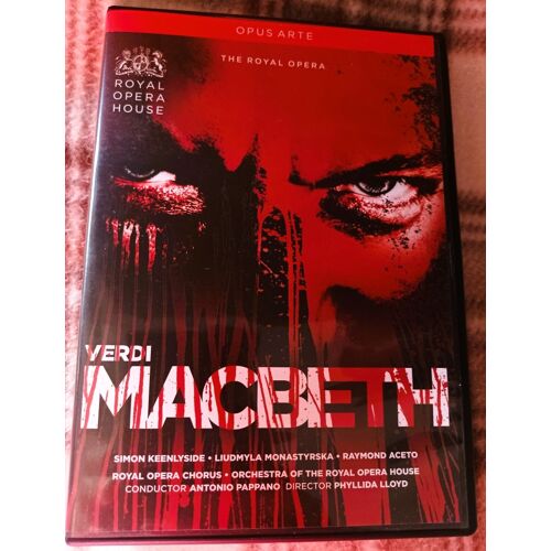 Macbeth, Dvd Opéra De Verdi, 2011, Chef Antonio Pappano, Avec S Keenlyside, L Monastyrska. Royal Opéra House. Très Bon État. Sous-Titres Français, Avec Livret. Dvd Rare