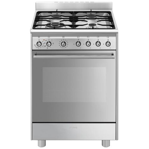 Smeg SX61GM four et cuisinière Gaz Acier inoxydable