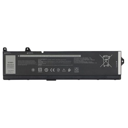 DLH - Batterie de portable (équivalent à : Dell X9FTM, Dell 0X9FTM, Dell 965V4, Dell 5JMD8) - lithium-polymère - 8050 mAh - 93 Wh