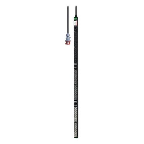 Schneider Easy Rack Basic - Unité de distribution secteur (rack-montable) - vertical - AC 200-240/346-415 V - 22 kW - triphasé - entrée : IEC 60309 - connecteurs de sortie : 42 (30 x IEC 60320 C13, 12 x IEC 60320 C19) - 0U - 2 m cordon