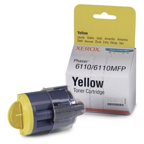 Xerox Phaser 6110 - Jaune - original - cartouche de toner - pour Phaser 6110, 6110MFP, 6110MFP/B, 6110MFP/S, 6110MFP/X, 6110N