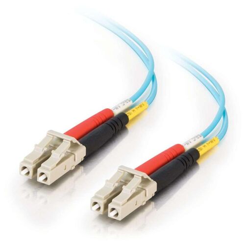 C2G 85554 câble InfiniBand et à fibres optiques 10 m LC OFNR Turquoise