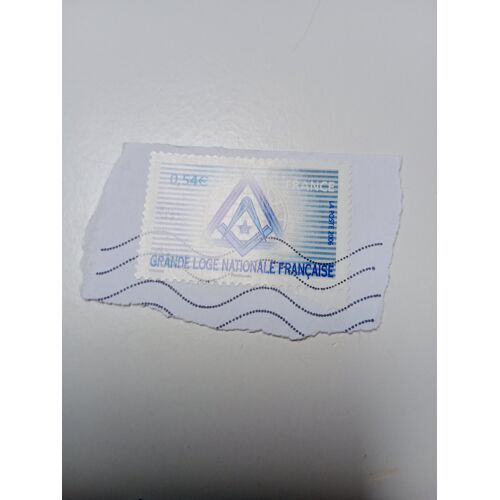 Timbre France Oblitéré 0,54 Yvert N° 3993 -Grande Loge Nationale Française.De 2006