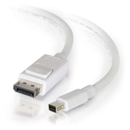 C2G 2m, Mini DisplayPort - DisplayPort Blanc