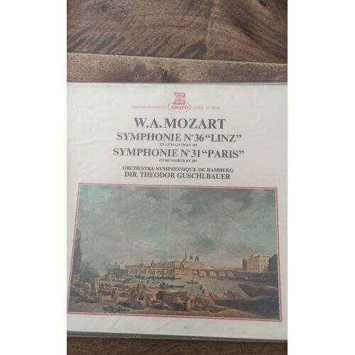 Mozart Symphonies 36 & 31, Dir Guschlbauer Vinyle