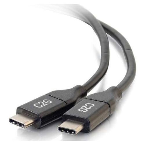 C2G 0,9 M CÂBLE USB-C VERS USB-C 2.0 MÂLE VERS MÂLE (5 A)