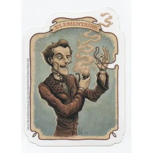 Autocollant Para Bd Dans La Tête De Sherlock Holmes (Cyril Lieron / Benoit Dahan) Ankama Editions