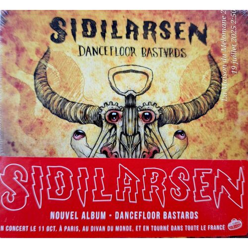 736 Super Album Cd Neufcollection Sidilarsen Dancefloor Bastards