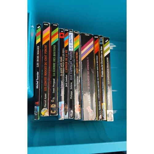 Folio Junior Lot De 11 Numéro 280, 434, 436, 451, 689, 901, 1000, 1054, 1342, 1632 Et 1690.