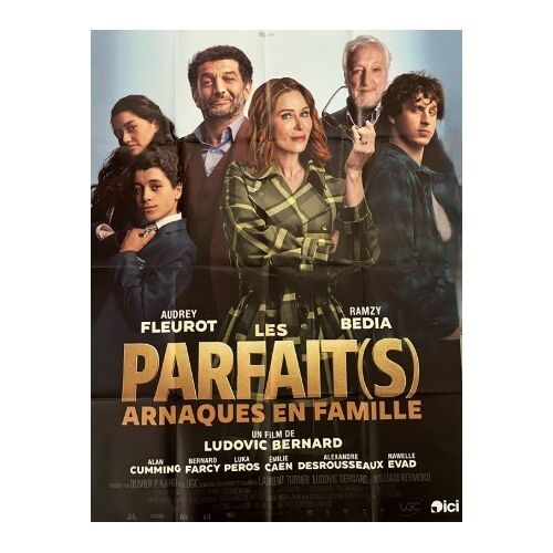 Les Parfait(S) : Arnaques En Famille- Affiche Originale De Cinéma Pliée - Format 120x160 Cm - Un Film De Ludovic Bernard Avec Audrey Fleurot, Ramzy Bedia, Alan Cumming, Alexandre Desrousseaux - 2026