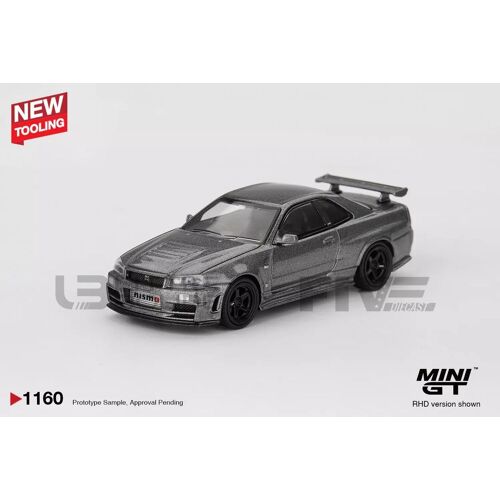 Mini Gt 1/64 - Nissan Skyline Gt-R (R34) - 1999 Mgt01160-R-Mini Gt