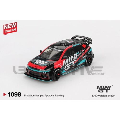 Mini Gt 1/64 - Hyundai Ioniq 5n Mini Gt Rs-01t - 2025 Mgt01098-L-Mini Gt