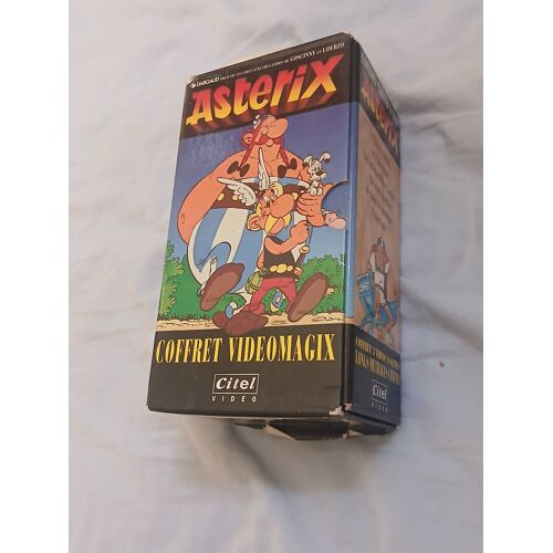 Asterix Coffret Videomagix Vhs 3 Casettes Citel 1996