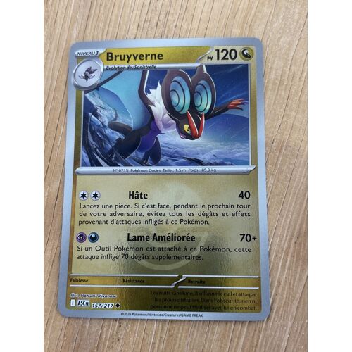 Carte Pokémon – Bruyverne – 157/217 – Brillante