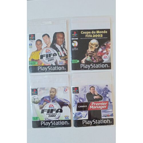 Lot jeux PS1 football