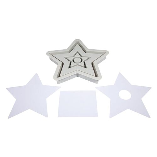 Moule En Silicone Bougeoir Etoile