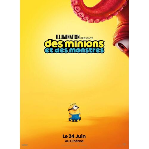 Des Minions Et Des Monstres / Affiche Cinéma Originale 120x160 Cm Roulée. Année 2026