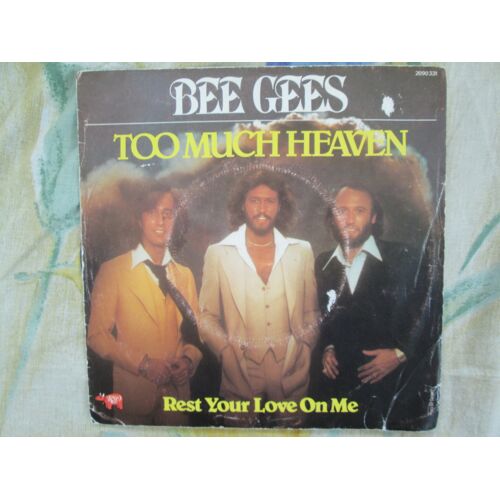 45 Tours Vinyle "Bee Gees - Too Much Heaven"