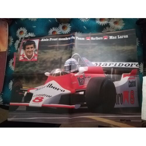 Poster Prost Mclaren M29 1980