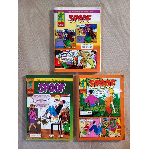Lot : 3 Revues Spoof - Bande Dessinée, Comics