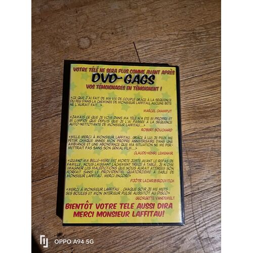 Dvd-Gags Vos Témoignages En Témoignent 240 Minutes De Délire Pour Ta Télé