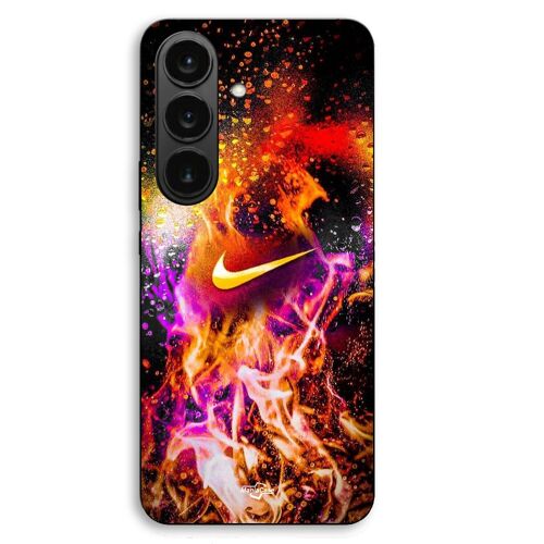 Coque Pour Samsung Galaxy S26 FE Nike peinture colorée Maniacase