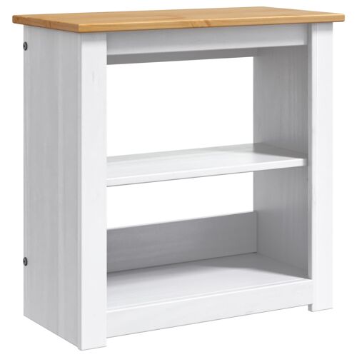 Vidaxl Support D'aquarium Panama Blanc Et Marron 60 X 30 X 60 Cm