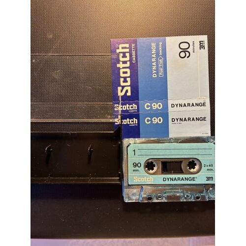 Cassette Audio Vierge, Déjà Enregistré Scotch, Dynarange C 90