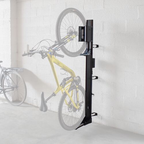 Support Vélo Vertical Easylift Pivotant Avec Assistance Au Levage Et Support De Chargeur E-Bike